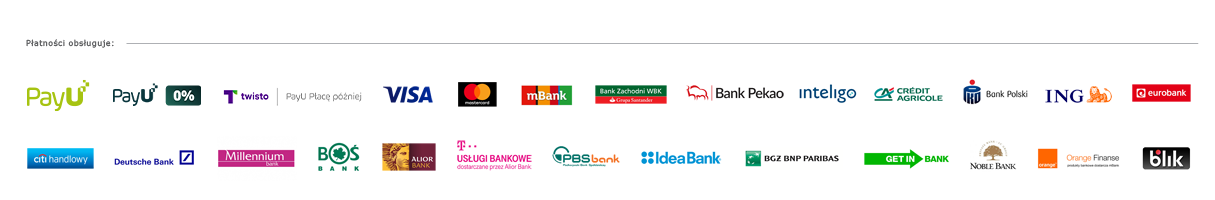 Obsługiwane banki i karty
