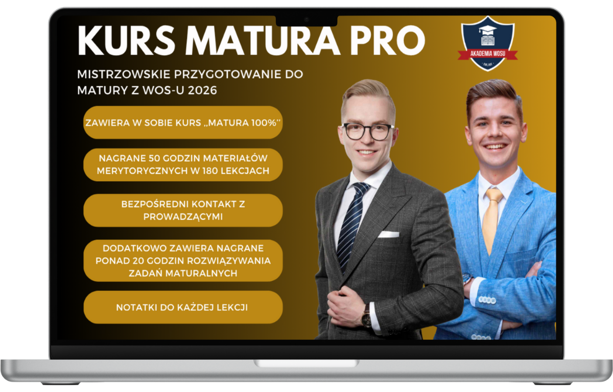 Kurs Matura PRO 2026 — okładka kursu