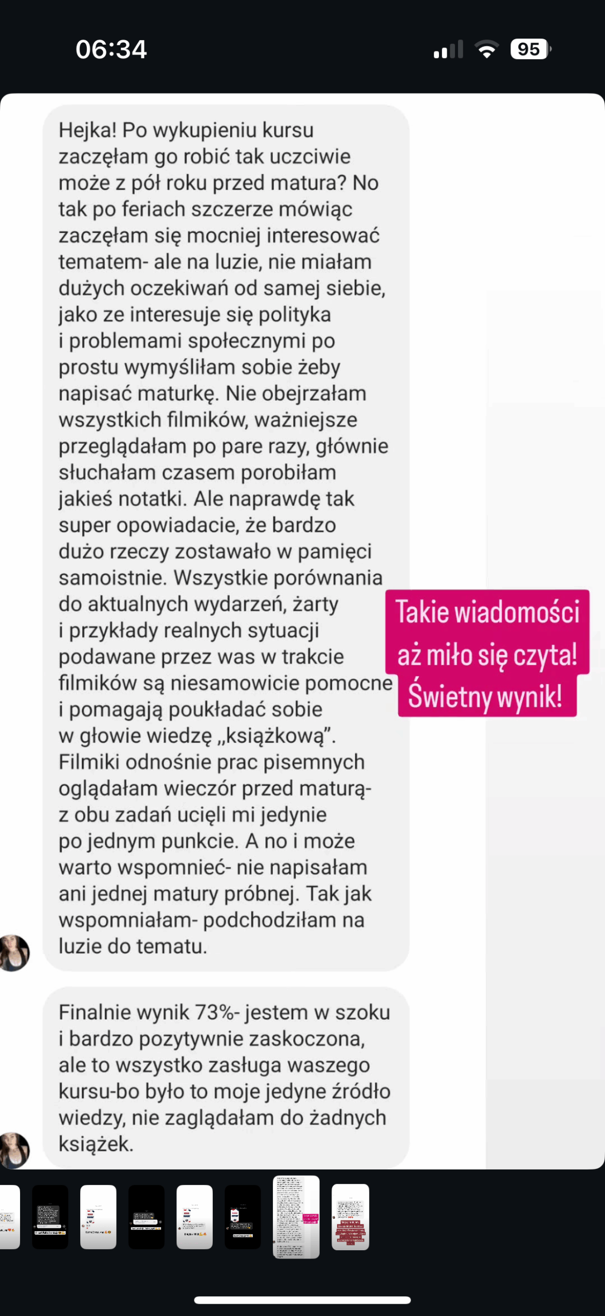 Opinia kursanta – Messenger