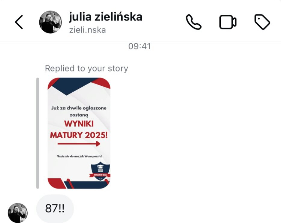 Opinia kursanta – Messenger