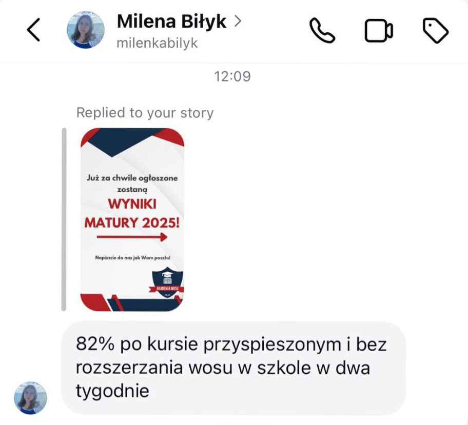 Opinia kursanta – Messenger