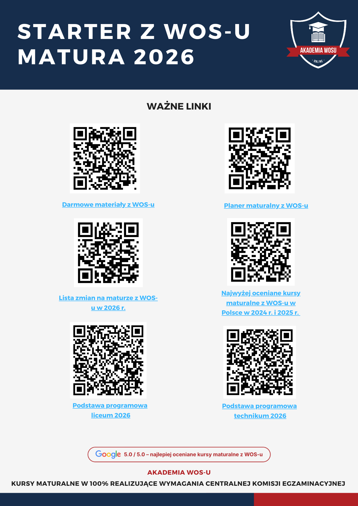 Przydatne linki do matury z WOS-u 2026